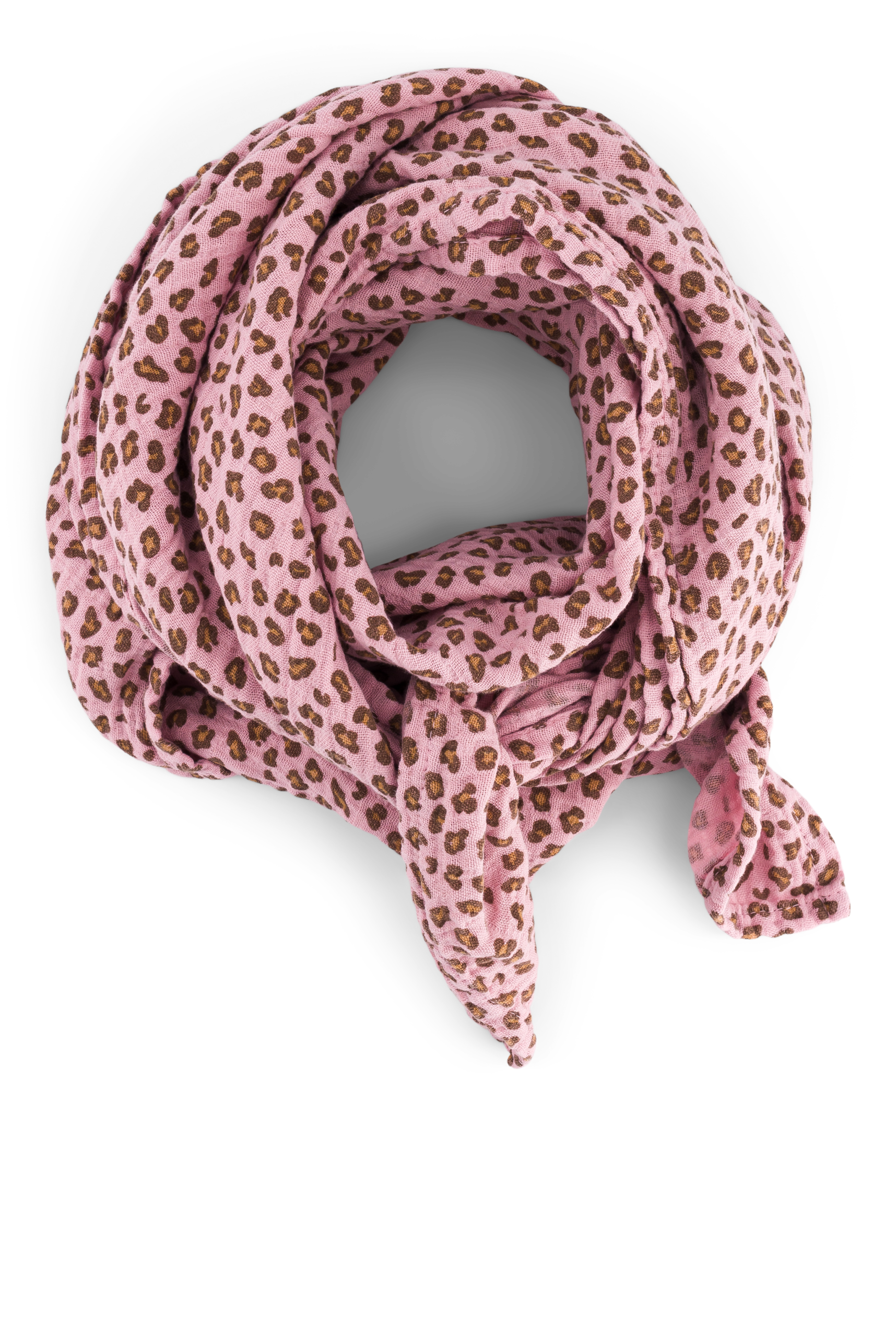 Vystyklas 110x110 "BIANCA MINI LEOPARD CANDY PINK"