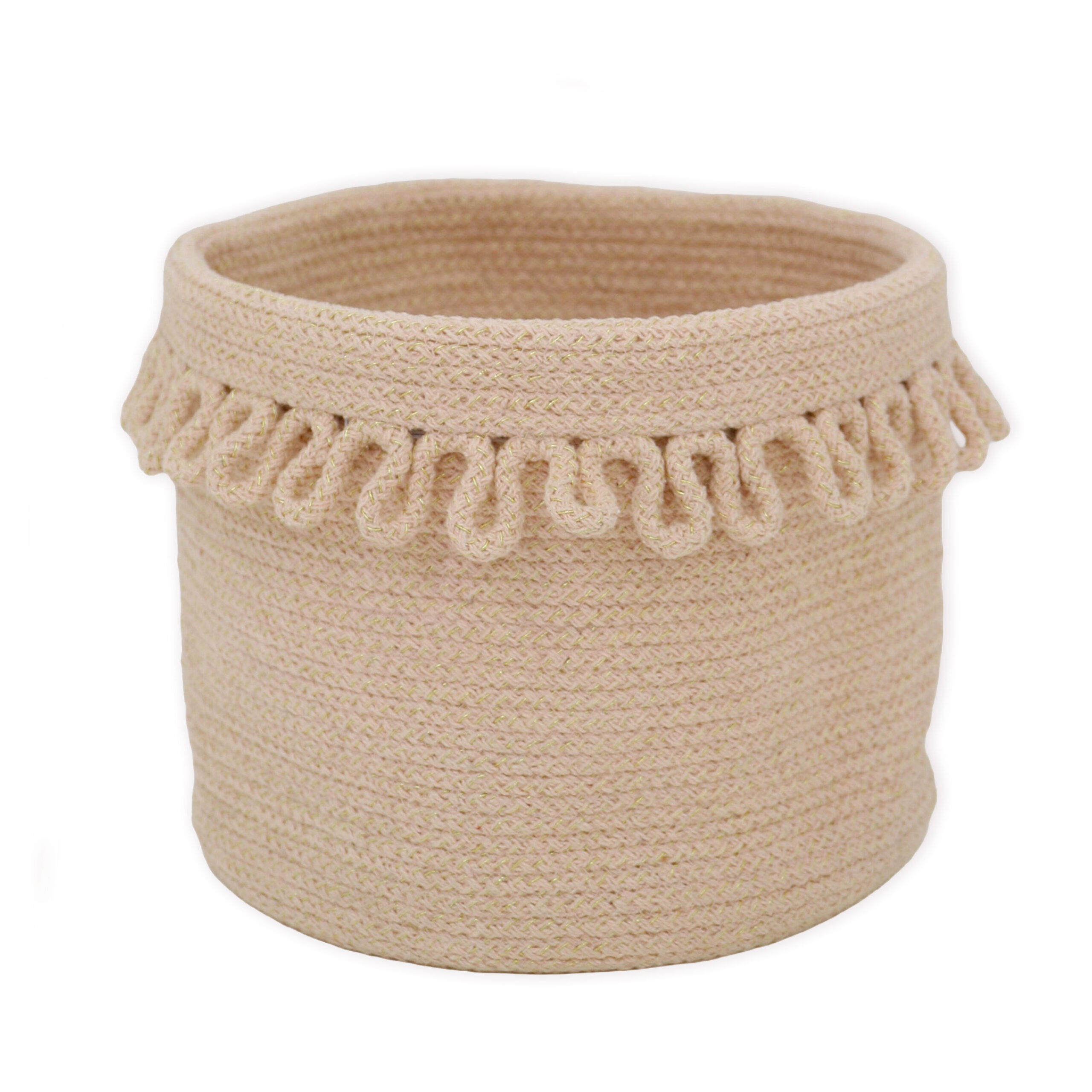 Medvilnės virvės krepšys Louna