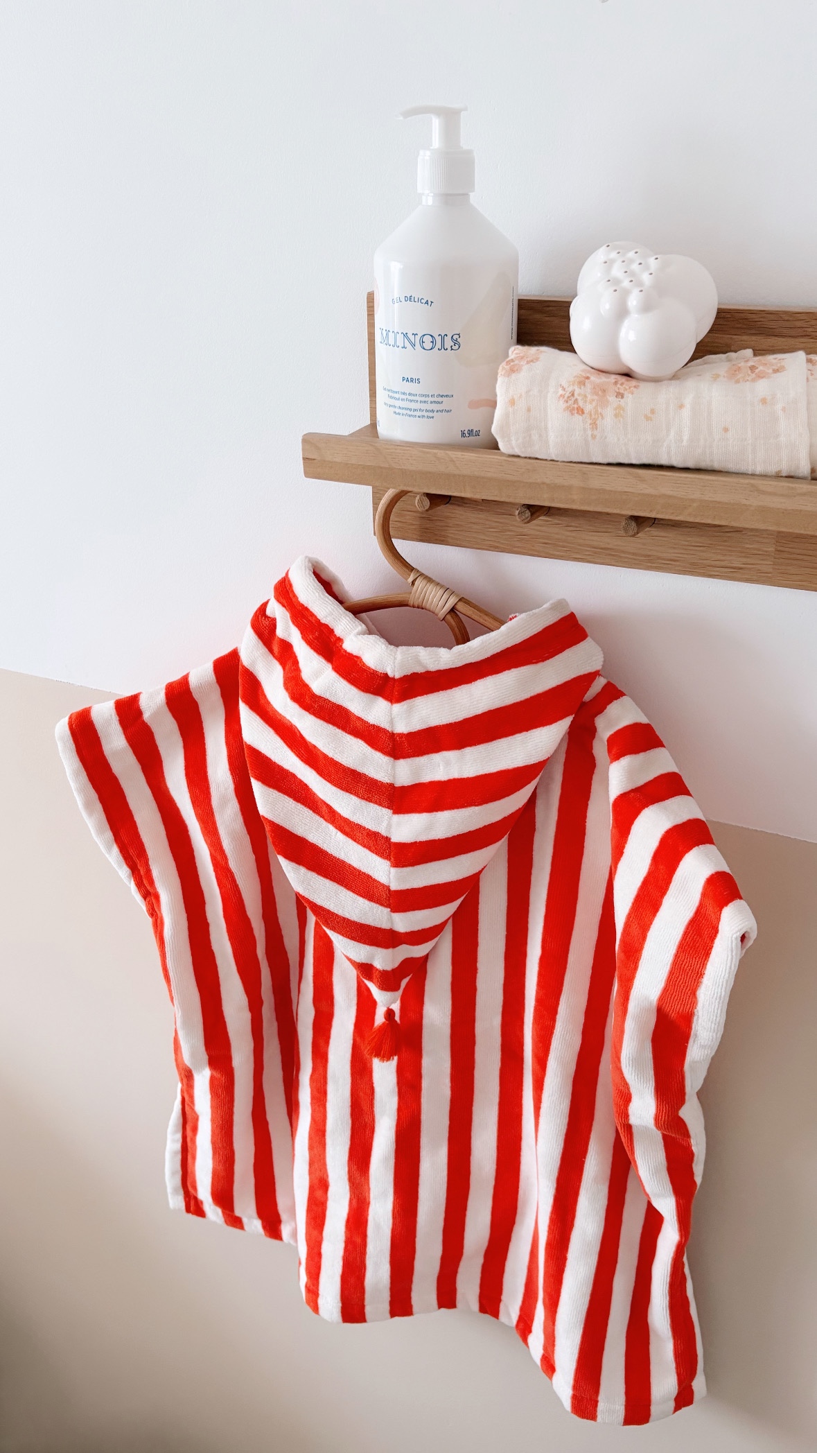 Pončas Suzon Red stripes - Image 2