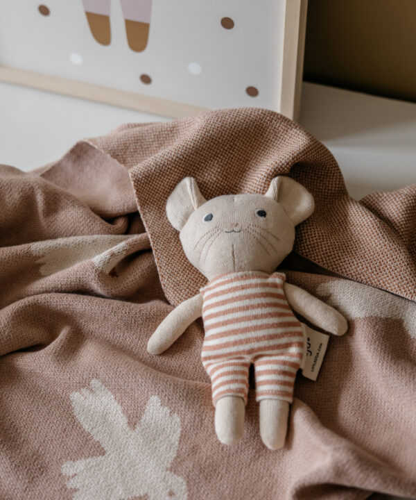 Megztas žaislas pelytė Bertina