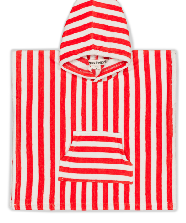 Pončas Suzon Red stripes